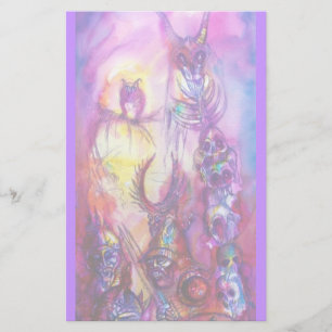 HALLOWEEN MONSTERS / ORK WAR Fantasy Stationery