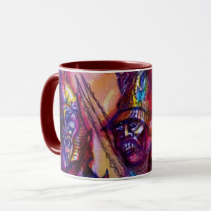 HALLOWEEN MONSTERS / ORK WAR  Horror Rave Mug