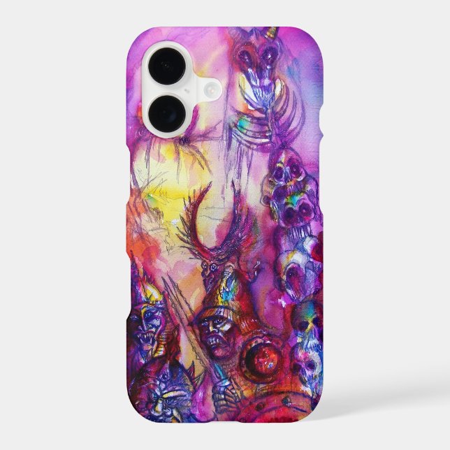 HALLOWEEN MONSTERS / ORK WAR Red Purple Fantasy (Back)