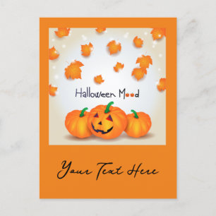 Halloween Mood Holiday Postcard