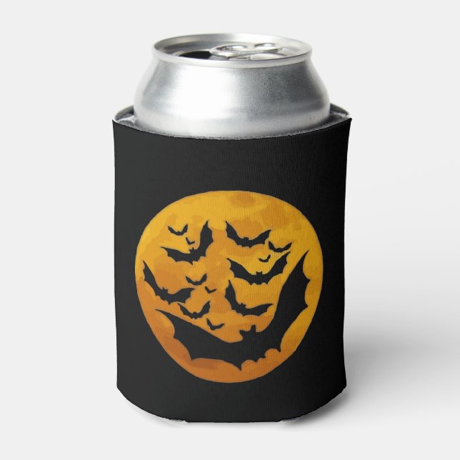 halloween moon can cooler (Can Front)