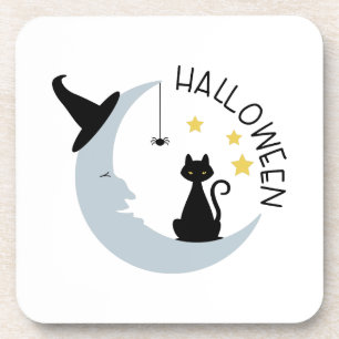 Halloween Moon Coaster