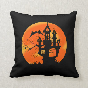 Halloween Moon Cushion
