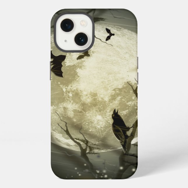 Halloween Moon iPhone Case (Back)