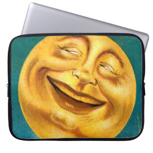 Halloween Moon Laptop Sleeve