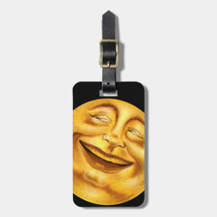 Halloween Moon Luggage Tag