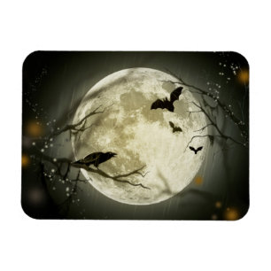 Halloween Moon Magnet