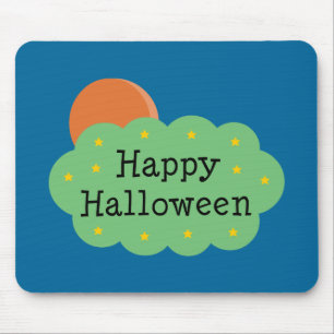 Halloween Moon Mouse Mat