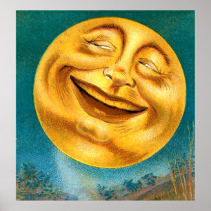 Halloween Moon Poster