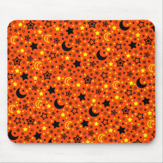 Halloween Moon & Stars Mouse Mat