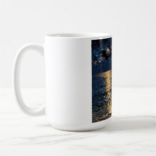 Halloween Moonlight Beach Coffee Mug