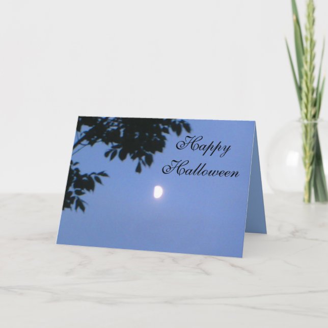 HALLOWEEN MOONLIGHT card (Front)