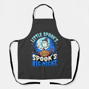 Halloween Moonlit Baby Ghost Apron