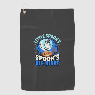 Halloween Moonlit Baby Ghost Golf Towel
