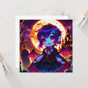 Halloween - Moonlit chibi vampire