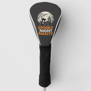 Halloween Moonlit Spooky Night Golf Head Cover