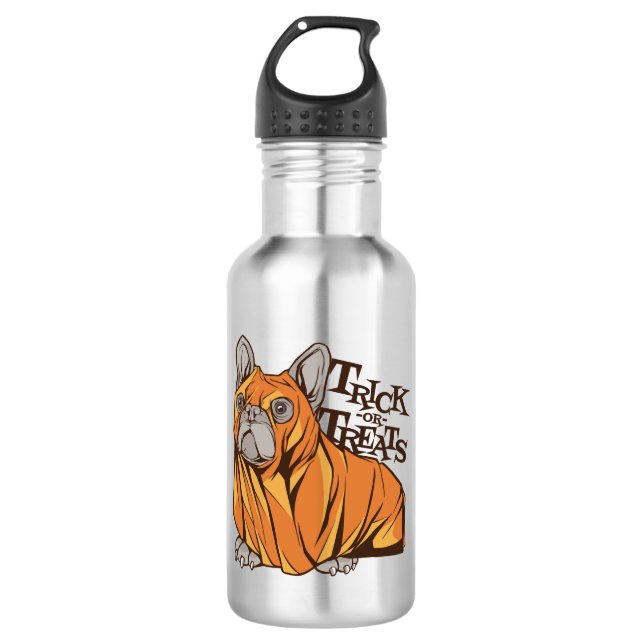 Halloween mops 710 ml water bottle (Front)