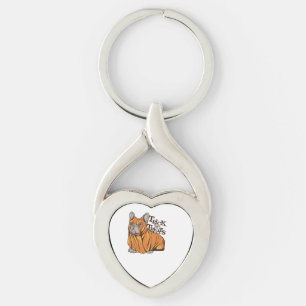 Halloween mops key ring