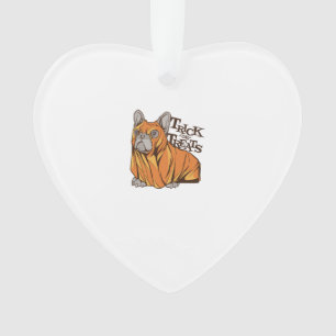 Halloween mops ornament