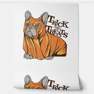 Halloween mops wallpaper