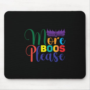 Halloween More Boos Please Birthday Mouse Mat