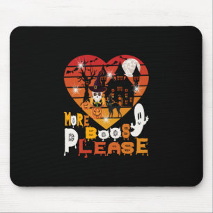 Halloween More Boos Please Mouse Mat