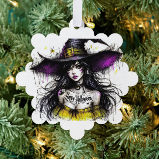 Halloween more enchanting with 'Happy Halloween' Tree Decoration Card