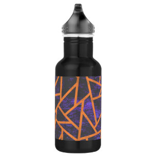 Halloween mosaic patttern 532 ml water bottle