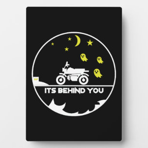 Halloween Motorbike Motorcycle Biker Gift Plaque