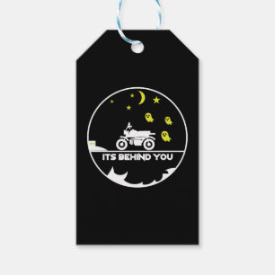 Halloween Motorbike Motorcycle Biker Gift Tags