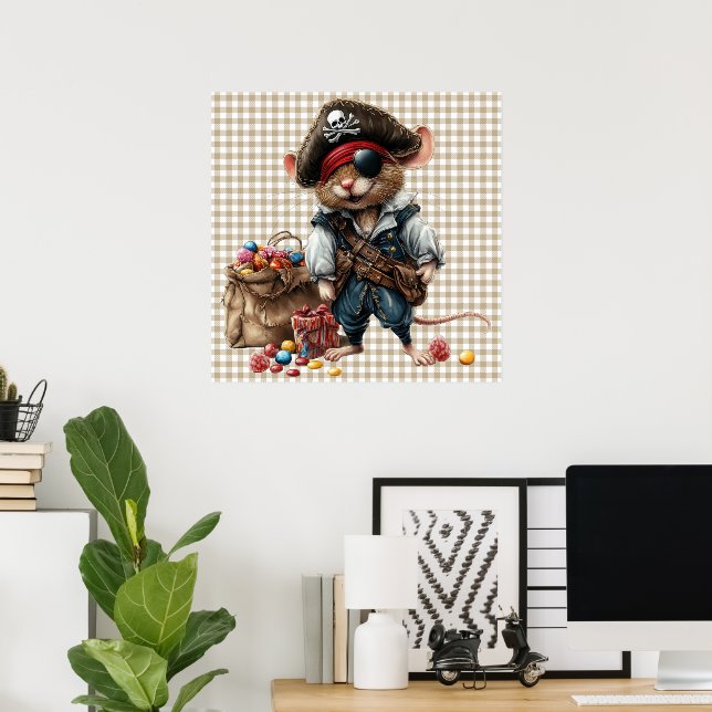 Halloween Mouse Poster (Home Office)
