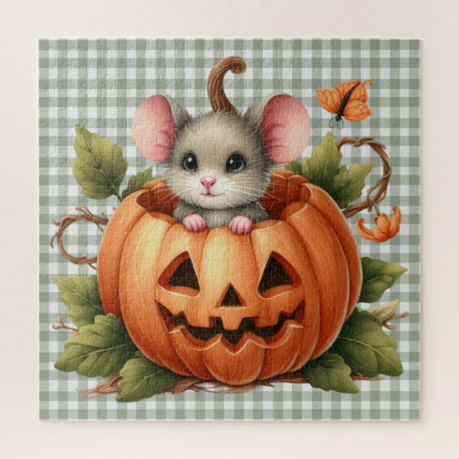 Halloween Mouse Puzzle (Vertical)