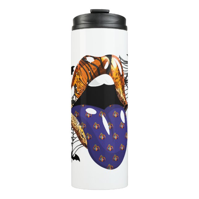 Halloween Mouth Thermal Tumbler (Front)