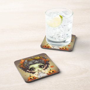Halloween Ms. Frankenstein Coaster