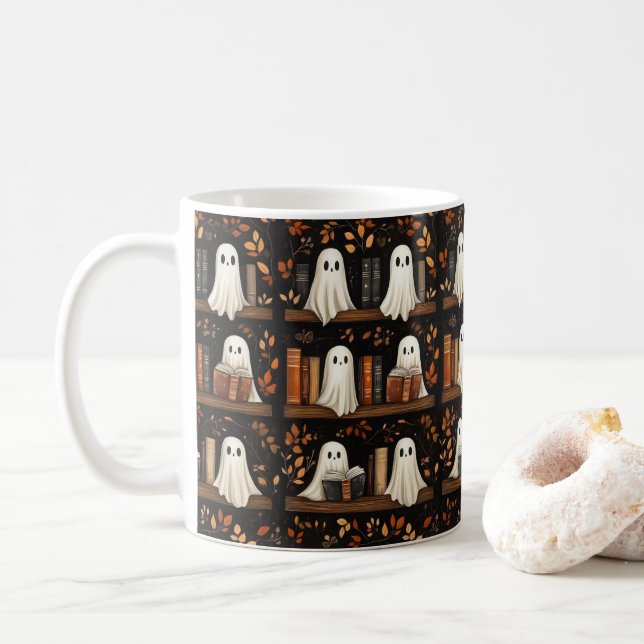 halloween mug (With Donut)