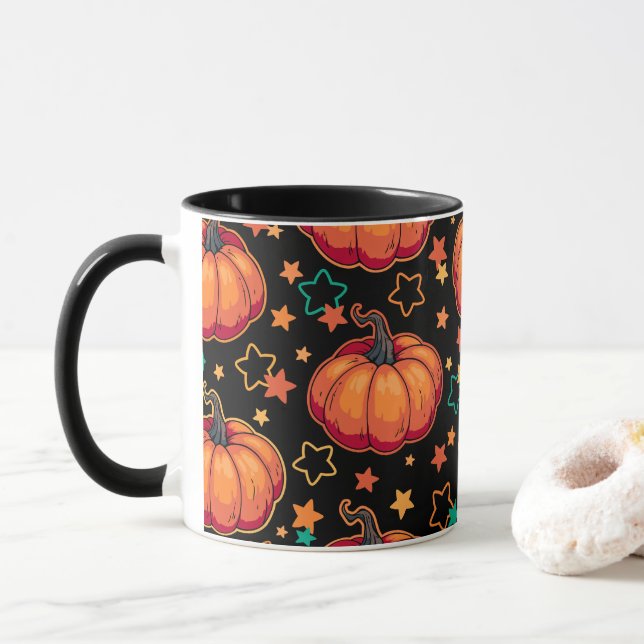 Halloween Mug (With Donut)