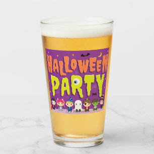 Halloween mug glass