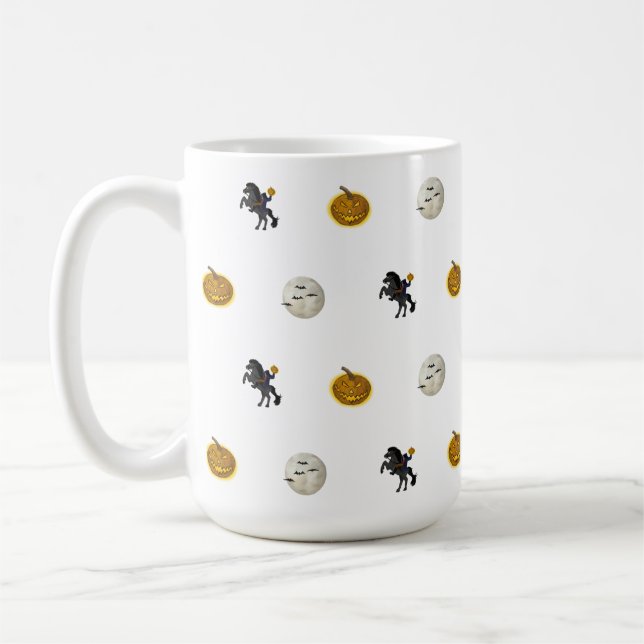 Halloween Mug Headless Horseman Sleepy Hollow (Left)