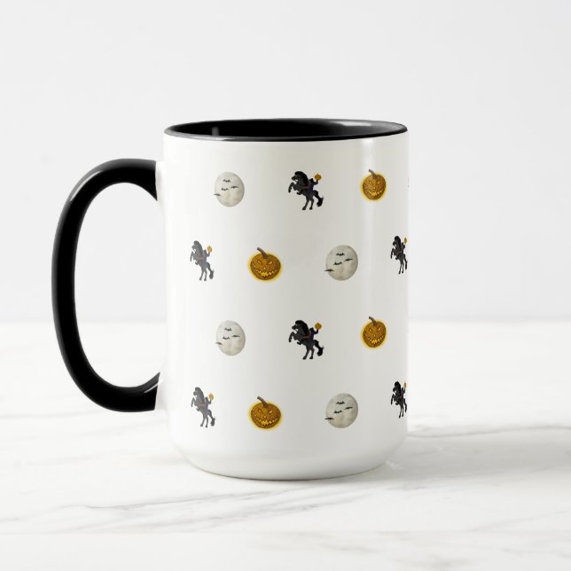 Halloween Mug Headless Horseman Sleepy Hollow (Left)