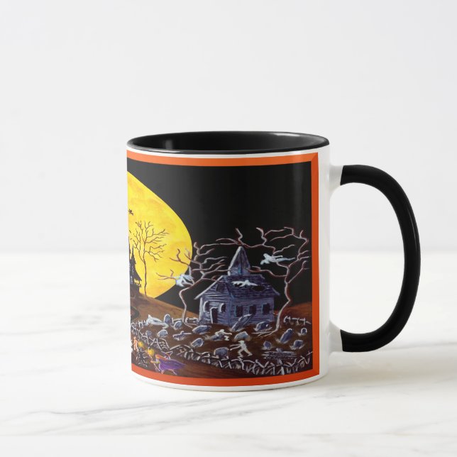 Halloween mug "Keep Running" (Right)