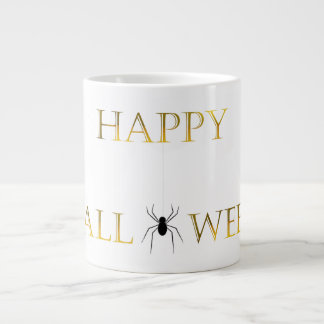 Halloween mug with a spider
