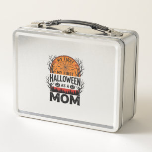 Halloween Mum My First Spooky Vintage_1 Metal Lunch Box