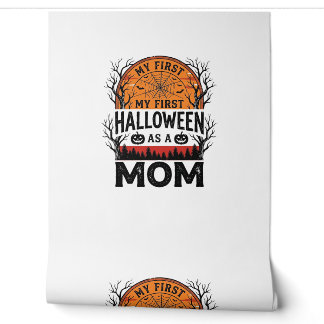 Halloween Mum My First Spooky Vintage_1 Wallpaper