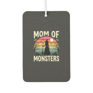 Halloween Mum Of Monsters Witch Sunset Car Air Freshener