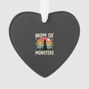 Halloween Mum Of Monsters Witch Sunset Ornament