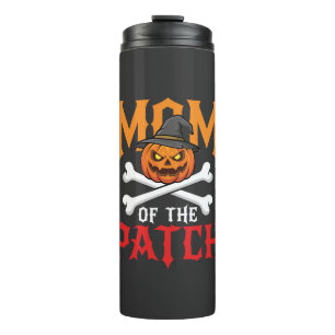Halloween Mum of the Patch Pumpkin Witch Thermal Tumbler