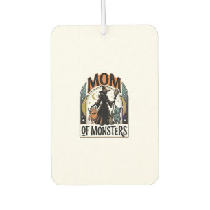 Halloween Mum Shirt Spooky Monster Family Design_1 Car Air Freshener