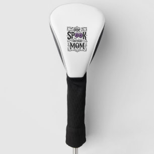 Halloween Mum Spooky Vintage Engraving Shirt Desig Golf Head Cover