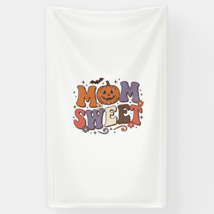 Halloween Mum Sweet Pumpkin Vintage Shirt Design_1 Banner