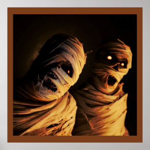 Halloween - Mummies 1 Poster